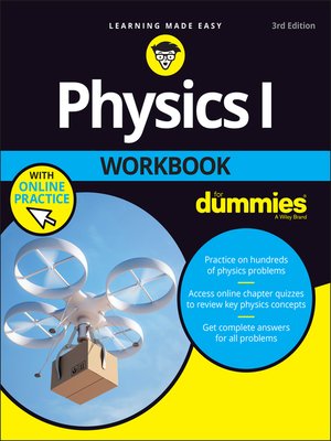 cover image of Physics I Workbook For Dummies with Online Practice